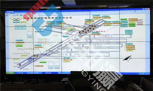 內(nèi)蒙古煤炭集團液晶拼接屏項目